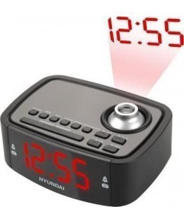 Hyundai radio alarm clock Hyundai RAC201PLLBR black