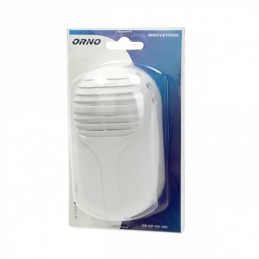 Orno One-tone electromechanical doorbell STANDARD 230V, white – 4