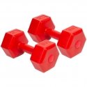Terg Dumbbell set EB Fit, 2x3kg, red Terg Dumbbell set EB Fit, 2x3kg, red