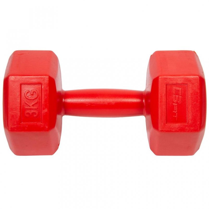 Terg Dumbbell set EB Fit, 2x3kg, red – 2