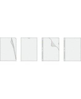 Herlitz Sleeves for documents transparent A4 50mic. 100 pcs