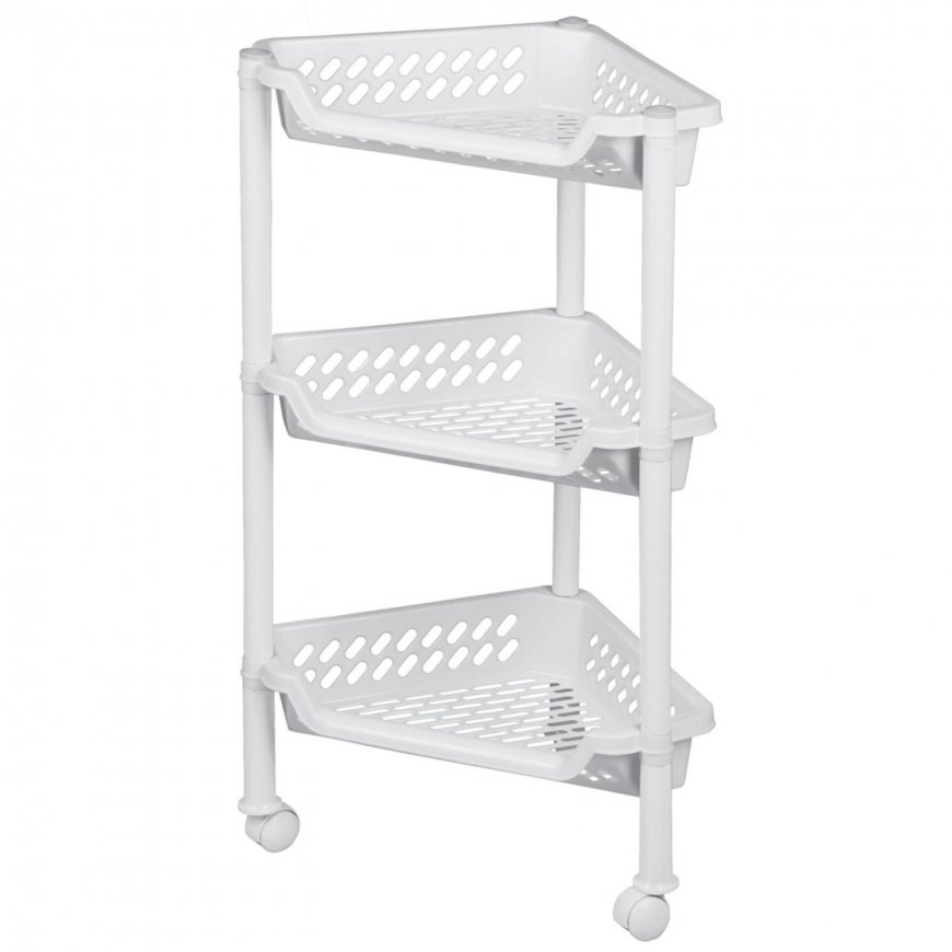 Plast Team Corner stand with wheels