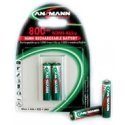 Ansmann Blister 2 X DECT Accu, AA, 800mAh AA / HR6 Nickel-Metal Hydride (NiMH)
