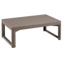 Keter garden table lyon, cappuccino color