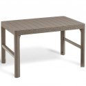 Keter garden table lyon, cappuccino color