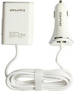Awei C-400 4x USB-A 2 A įkroviklis (AWEI072WHT)