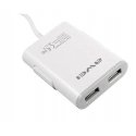 Awei C-400 4x USB-A 2 A įkroviklis (AWEI072WHT) Awei C-400 4x USB-A 2 A įkroviklis (AWEI072WHT)