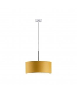 Orno ROLLO pendant lamp, power max. 1x60W, mustard