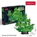 Dėlionė CubicFun Puzzle 3D skraidantis olandas šviečia tamsoje Dėlionė CubicFun Puzzle 3D skraidantis olandas šviečia tamsoje