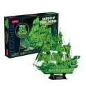 Dėlionė CubicFun Puzzle 3D skraidantis olandas šviečia tamsoje Dėlionė CubicFun Puzzle 3D skraidantis olandas šviečia tamsoje