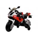 Lean Cars Children's battery motorcycle BMW S1000RR, red Lean Cars Children's battery motorcycle BMW S1000RR, red