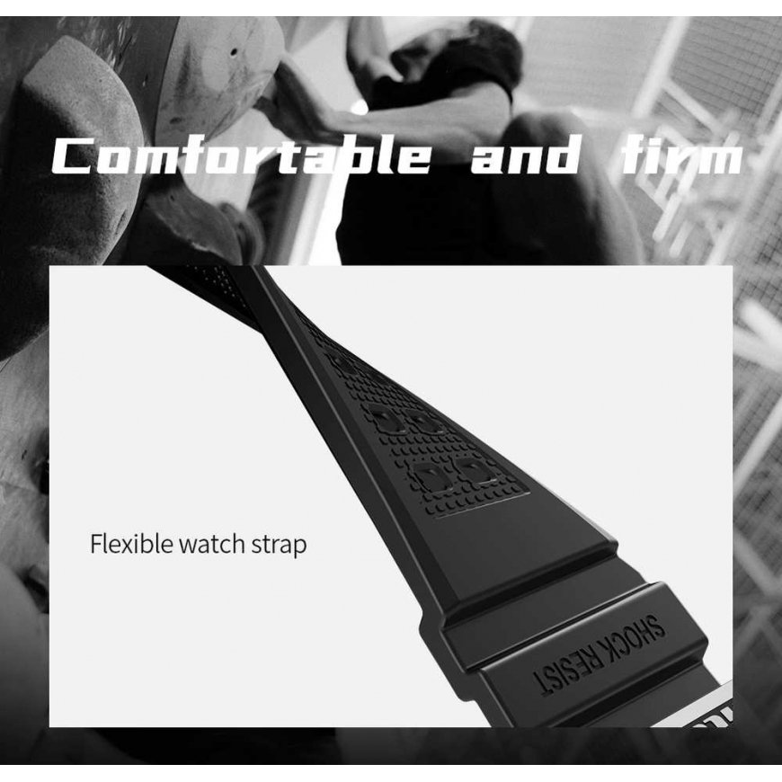 Nillkin DynaGuard bracelet + case Apple Watch Series 44mm 4/5/6 black – 5