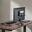 Maclean Thin-Client / mini PC terminal holder, black, suitable for VESA mounts, free standing, MC-454 Maclean Thin-Client / mini PC terminal holder, black, suitable for VESA mounts, free standing, MC-454