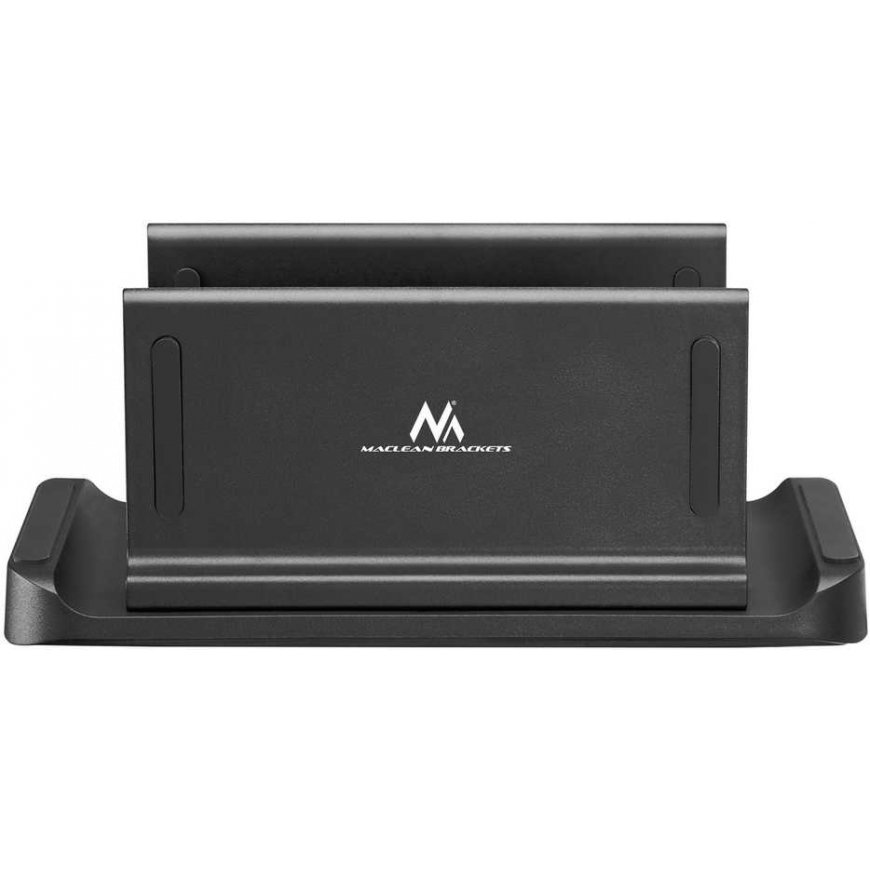 Maclean Thin-Client / mini PC terminal holder, black, suitable for VESA mounts, free standing, MC-454 – 4