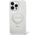 Guess IML Ring Stand Glitter MagSafe Case for iPhone 15 Plus Transparent Guess IML Ring Stand Glitter MagSafe Case for iPhone 15 Plus Transparent