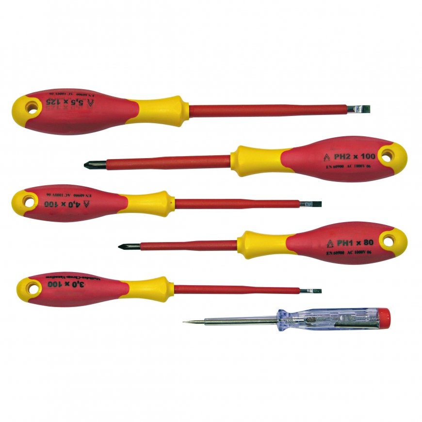 POLSKA Electric screwdrivers 2 sets kk23-pz 5 pcs + voltage indicator 1000V cekk – 2