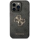 Guess Case for iPhone 15 Pro Max 6.7" GUHCP15X4GMGGR Gray HC PU Leather 4G Metal Logo Guess Case for iPhone 15 Pro Max 6.7" GUHCP15X4GMGGR Gray HC PU Leather 4G Metal Logo