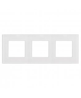 div class"int_ce_html"Maclean glass frame, triple, white, 228x86mm, MCE731W/div