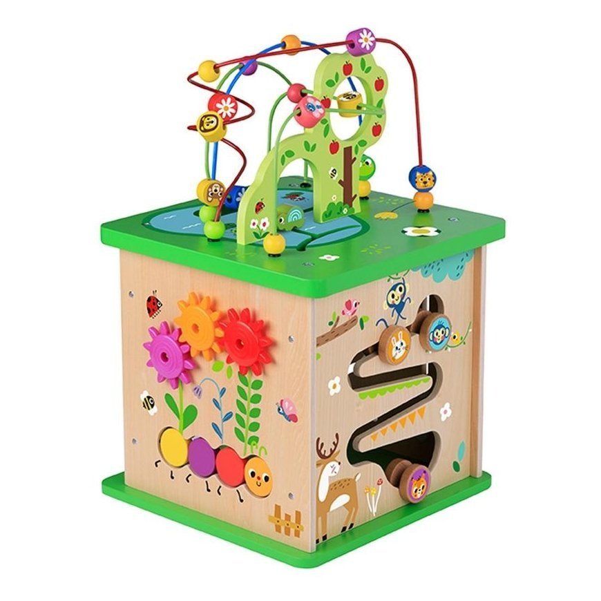 Tooky Toys TOOKY TOY Kostka Edukacyjna Sorter Labirynt Lavinamasis žaislas Zwierzątka – 2