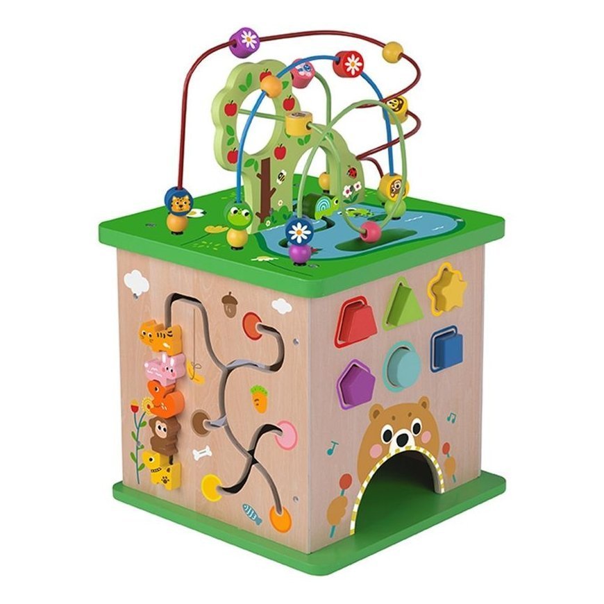Tooky Toys TOOKY TOY Kostka Edukacyjna Sorter Labirynt Educational toy Zwierzątka – 3