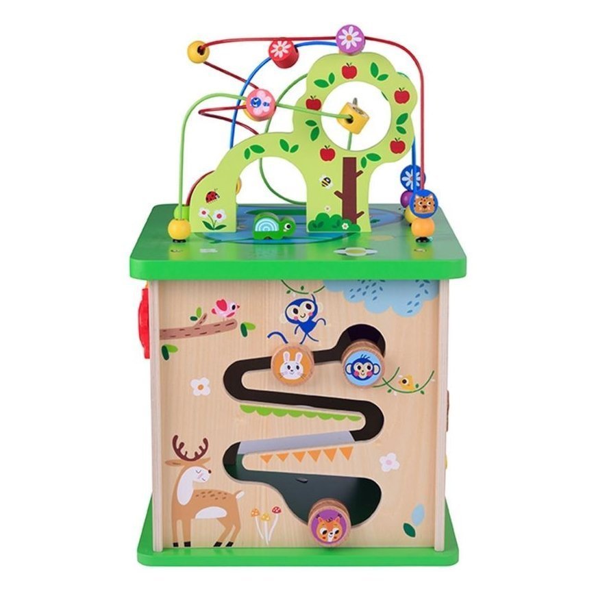 Tooky Toys TOOKY TOY Kostka Edukacyjna Sorter Labirynt Educational toy Zwierzątka – 5