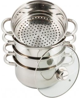 King Hoff STEAM POT KINGHOFF 5 ELEM. 18cm KH-3317