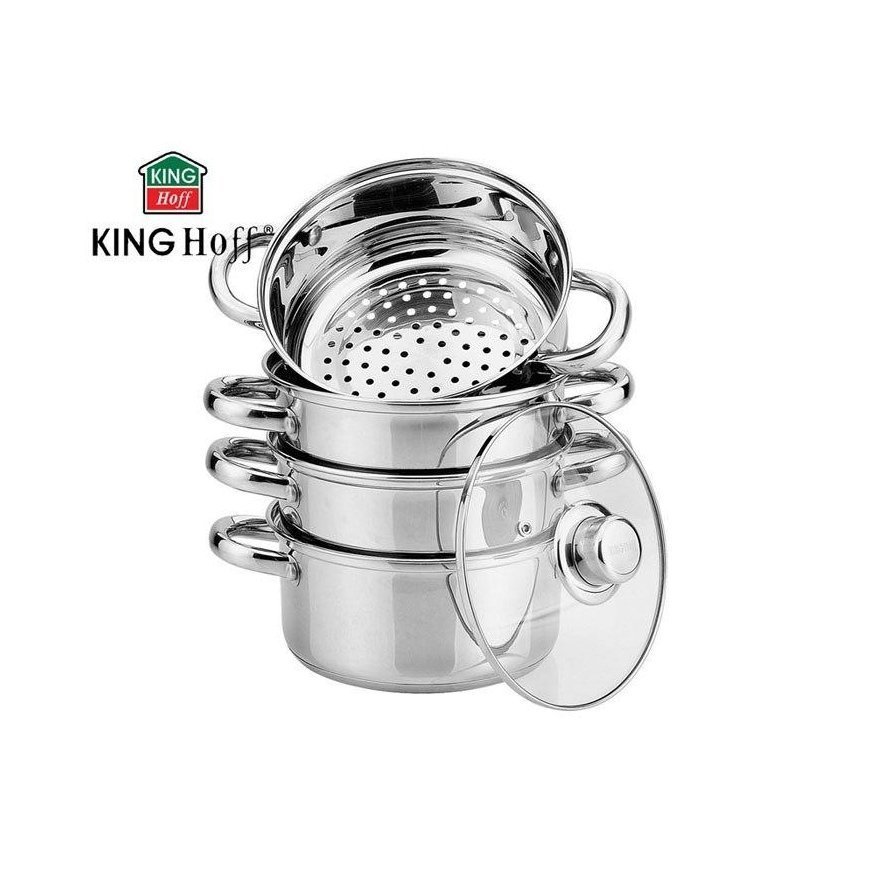 King Hoff GARŲ PUODAS KINGHOFF 5 ELEM. 18cm KH-3317 – 2