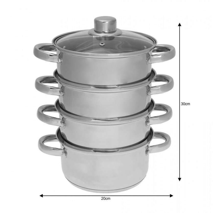 King Hoff GARŲ PUODAS KINGHOFF 5 ELEM. 18cm KH-3317 – 5