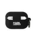 Karl Lagerfeld case for Airpods Pro 2 KLAP2RUNIKK juodas 3D Silicone NFT Karl