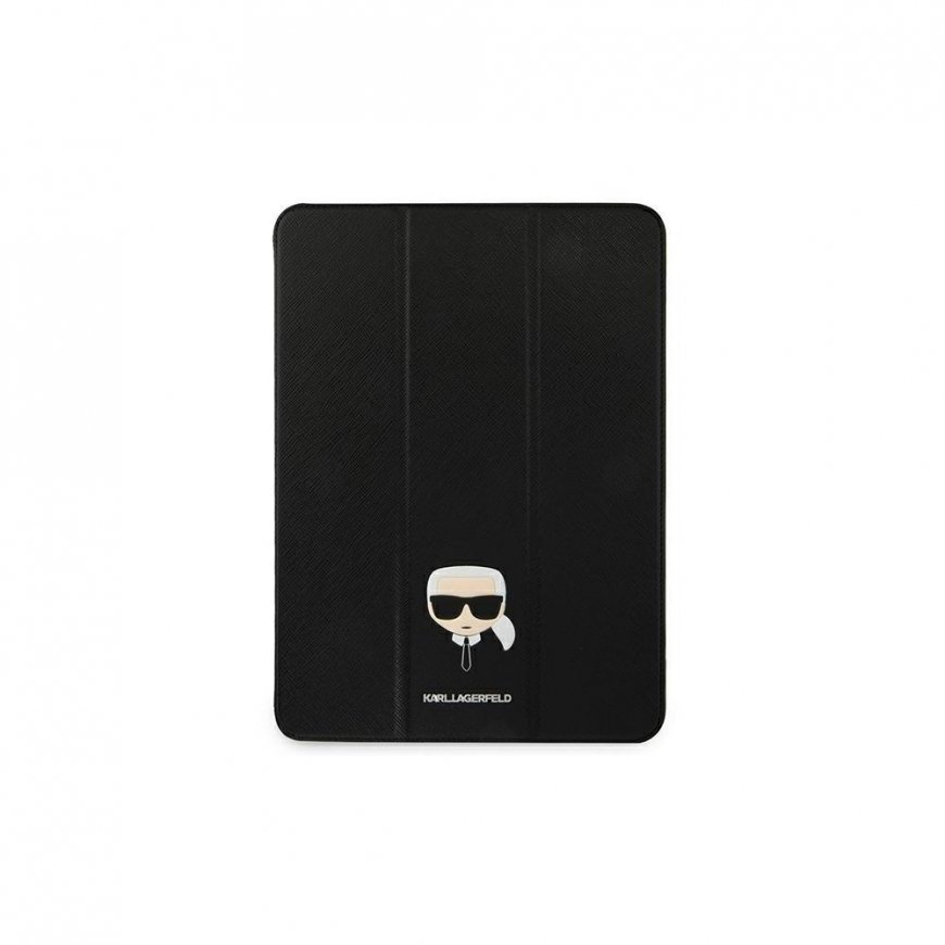 CASE na tablet Karl Lagerfeld KLFC12OKMK iPad 12.9 "Pro 2021 Book cover black/Black Saffiano Karl Iconic – 2