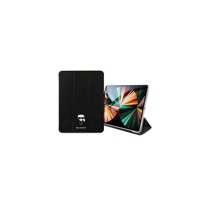 CASE na tablet Karl Lagerfeld KLFC12OKMK iPad 12.9 "Pro 2021 Book cover black/Black Saffiano Karl Iconic – 5