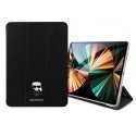 CASE na tablet Karl Lagerfeld KLFC12OKMK iPad 12.9 "Pro 2021 Book cover black/Black Saffiano Karl Iconic