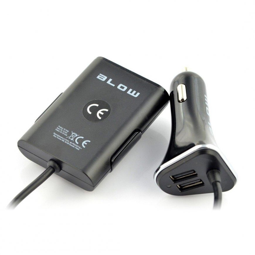 Blow car charger 4xUSB 9.6A – 4