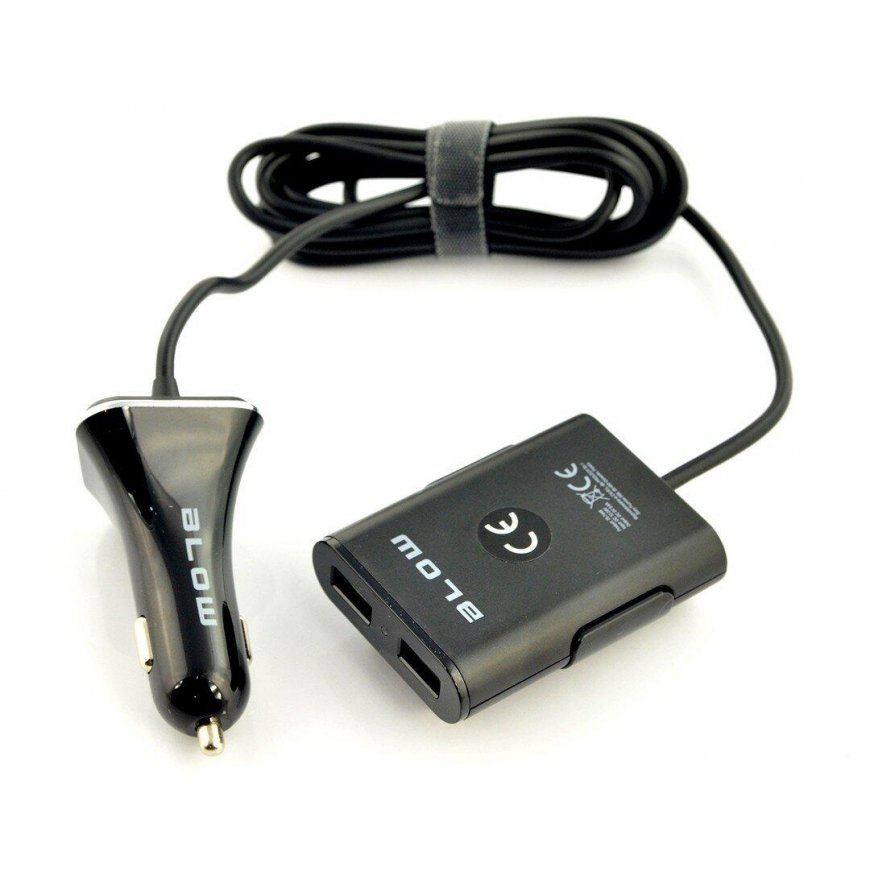 Blow car charger 4xUSB 9.6A – 5