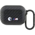 Ausinės BMW BMW BMAPWMPUCA2 AirPods Pro cover juoda/juodas Carbon Double Metal Logo