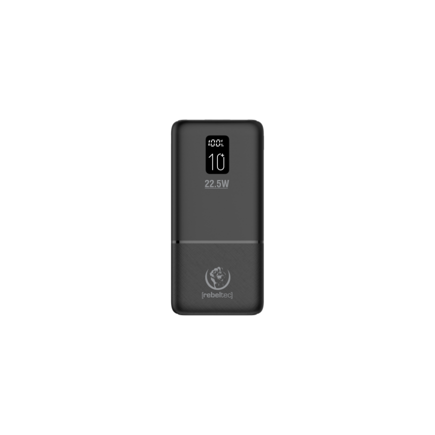 Rebeltec powerbank P10 22,5W 10000mAh juodas – 2