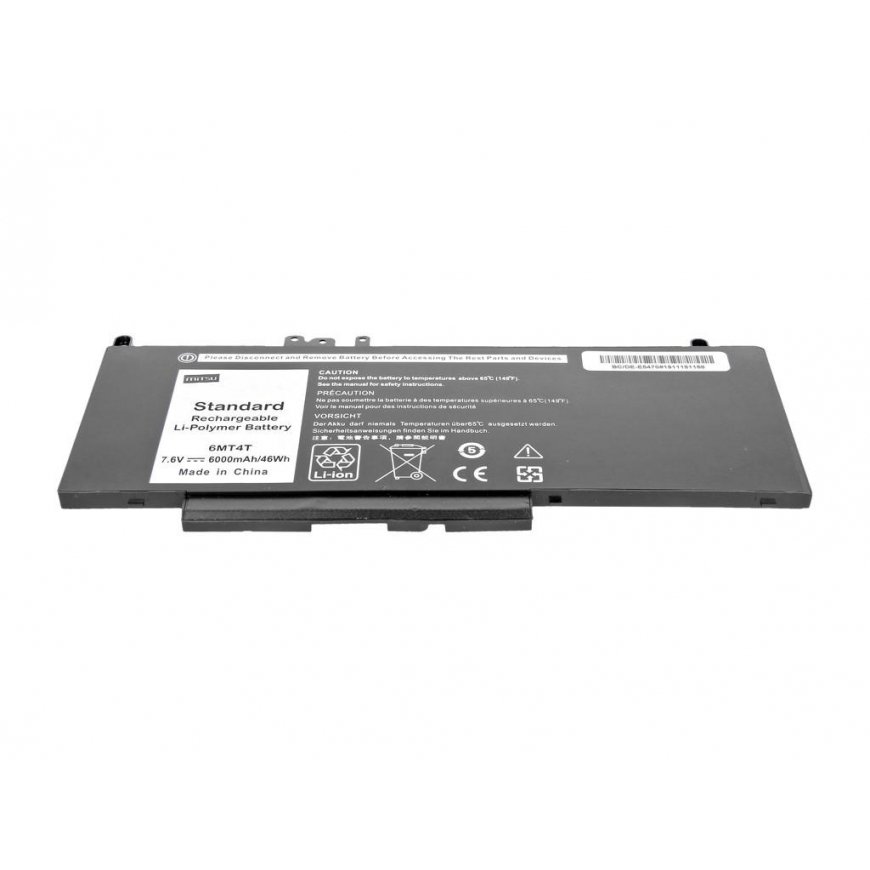 Mitsu Dell Latitude E5470, E5570 6000 mAh (46 Wh) 7.4-7.6 Volt Battery – 4