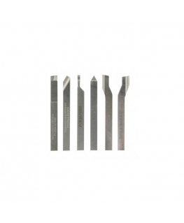 Set of turning knives PROXXON, 6 pcs.
