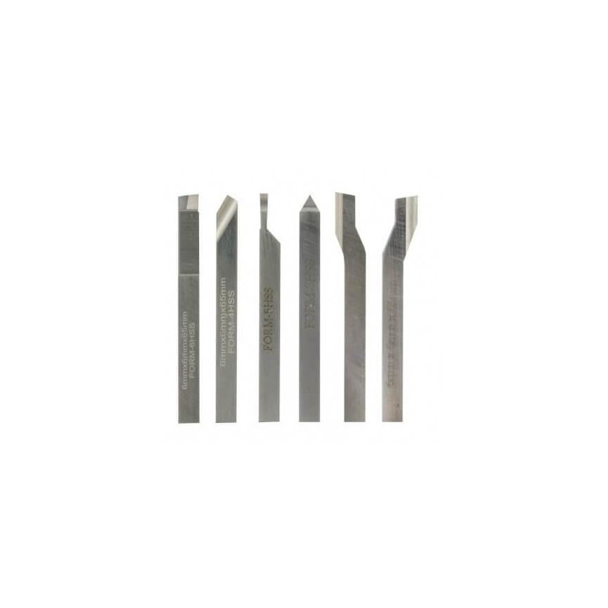 Set of turning knives PROXXON, 6 pcs.