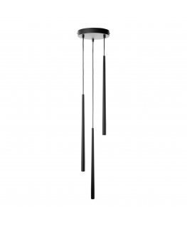 Orno TABUNG 3P, hanging lamp, G9 max. 6W, black