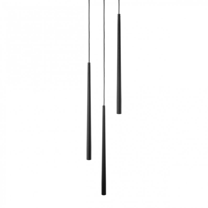 Orno TABUNG 3P, pakabinamas šviestuvas, G9 max.6W, juodas – 4