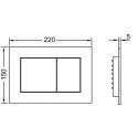 Tece NOW drain plate, white Tece NOW drain plate, white
