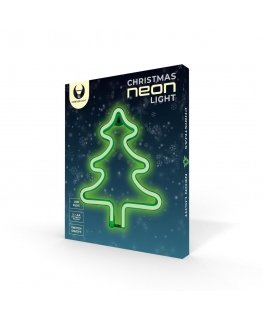 Neoninė LED KALĖDŲ EGLĖ žalia FLNE16 Forever Light