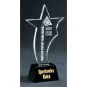 Tryumf Engraved glass trophy + paint filler Tryumf Engraved glass trophy + paint filler
