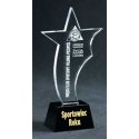 Tryumf Engraved glass trophy + paint filler Tryumf Engraved glass trophy + paint filler
