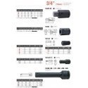 3/4" 22 mm antgalių laikiklis KOKEN 3/4" 22 mm antgalių laikiklis KOKEN