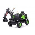 Lean Cars Cordless Excavator Volvo DK-VE888 Green Lean Cars Cordless Excavator Volvo DK-VE888 Green