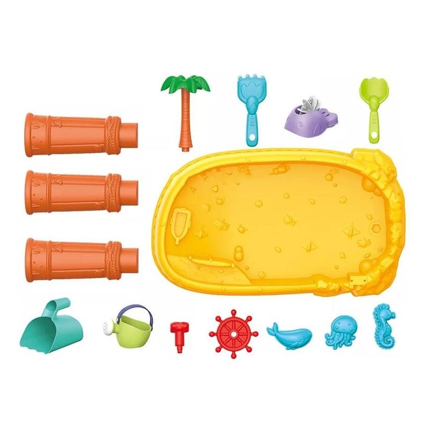 WOOPIE Water Table 2in1 Sandbox Pirate Ship 8 Accessories – 5
