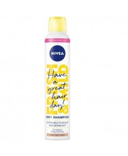 Nivea Fresh Revive sausų plaukų šampūnas 3in1 šviesus 200ml