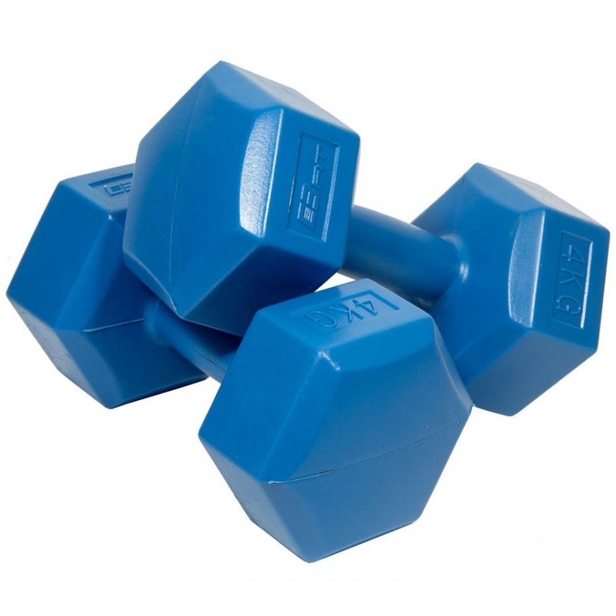 Terg Dumbbell set EB Fit, 2x4kg, blue – 4